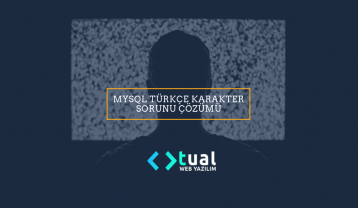 Türkçe Karakter Hatası Çözümü.