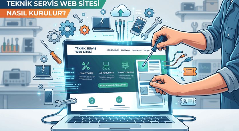 Teknik Servis Web Sitesi Kurma Rehberi: Müşterilerinizi Dijitalde Yakalayın
